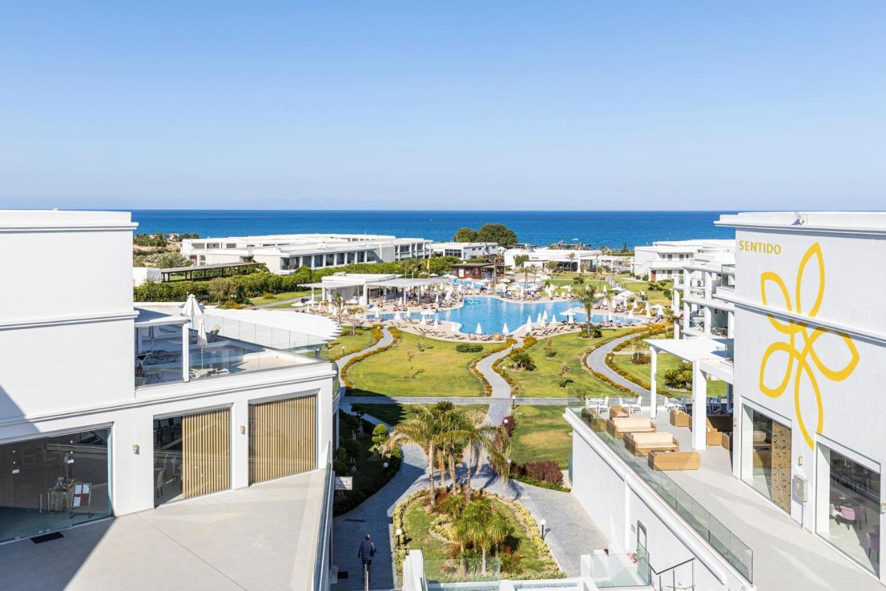 Asterias Beach Resort Afantou Dış mekan fotoğraf