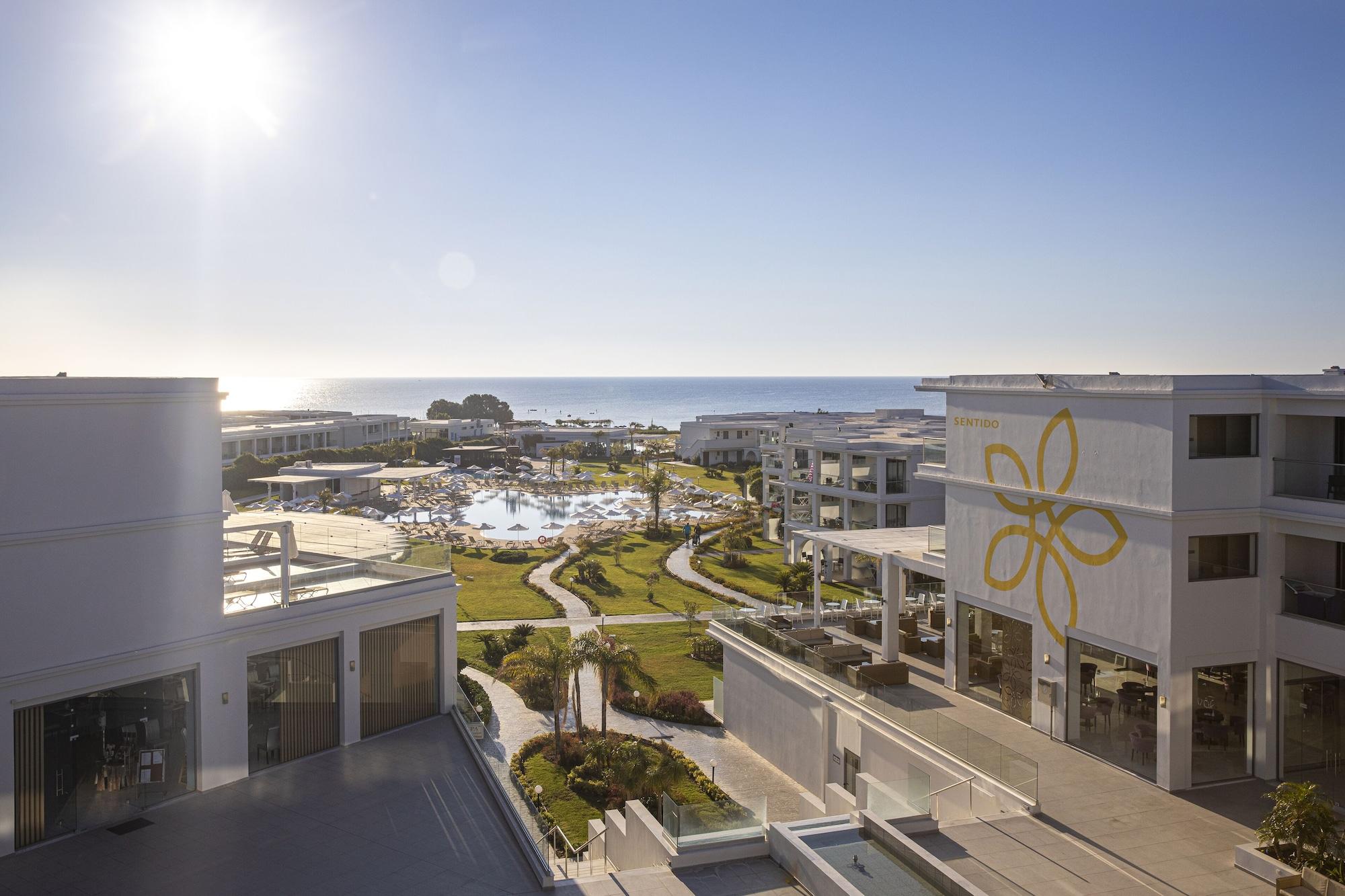 Asterias Beach Resort Afantou Dış mekan fotoğraf
