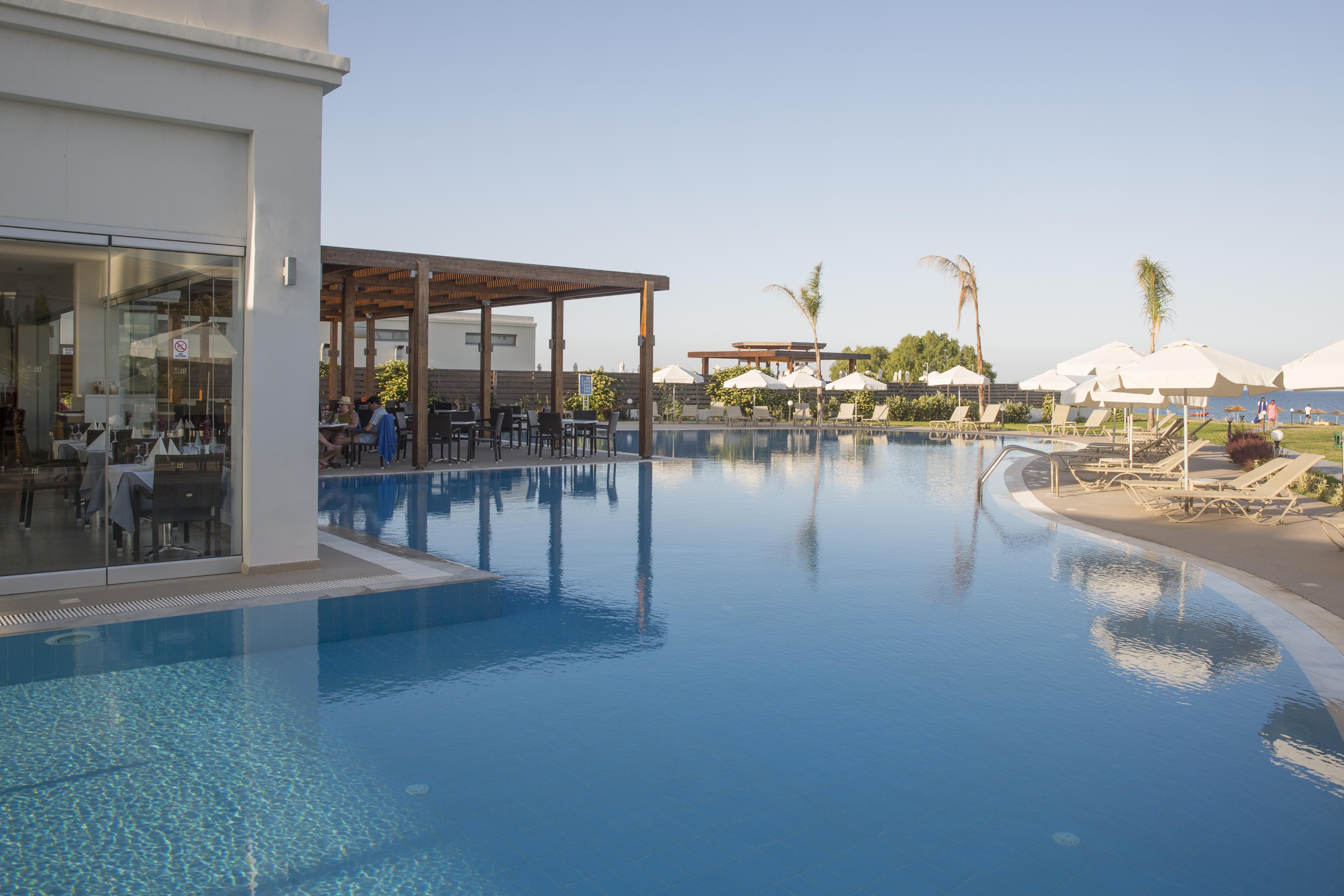 Asterias Beach Resort Afantou Dış mekan fotoğraf