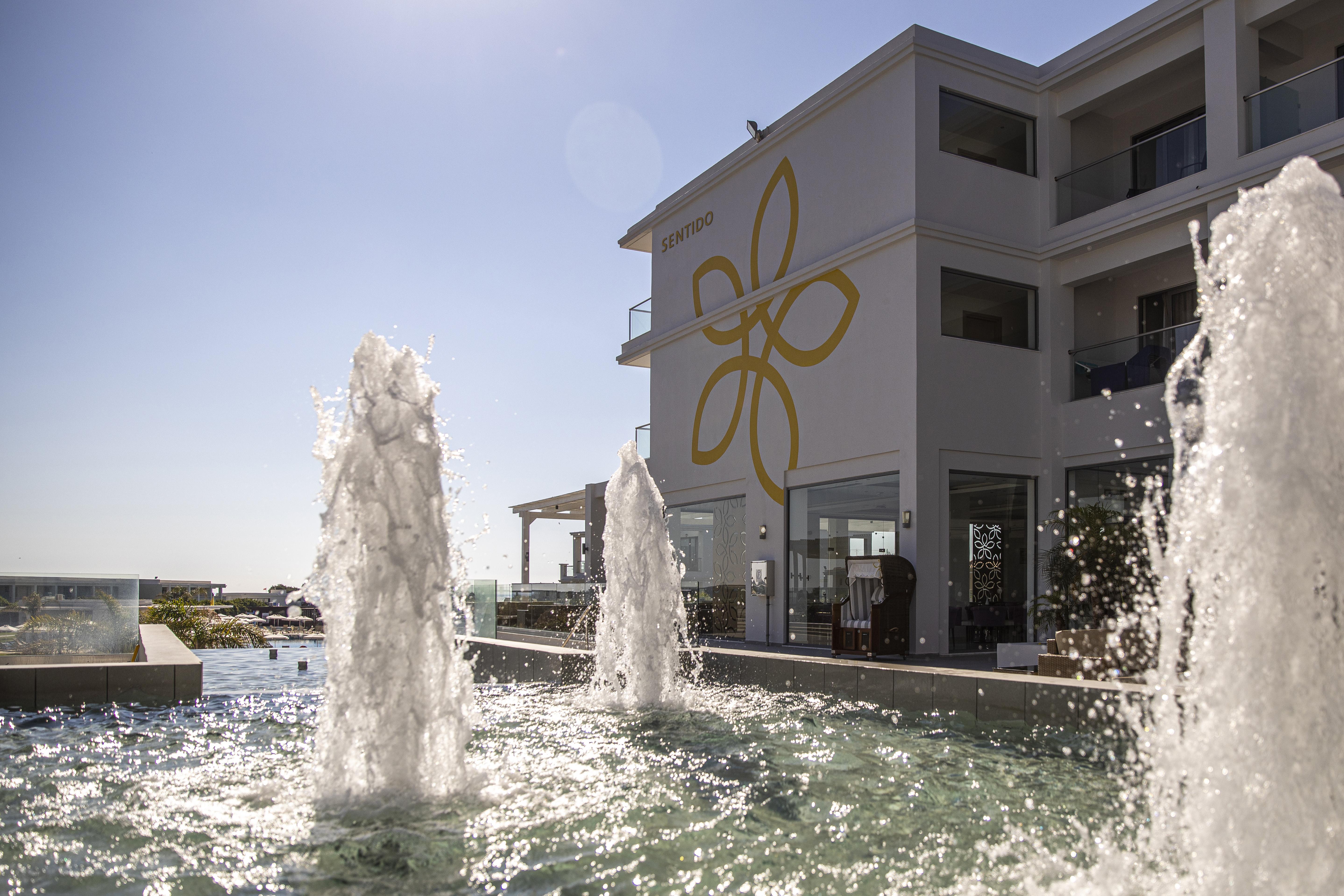 Asterias Beach Resort Afantou Dış mekan fotoğraf