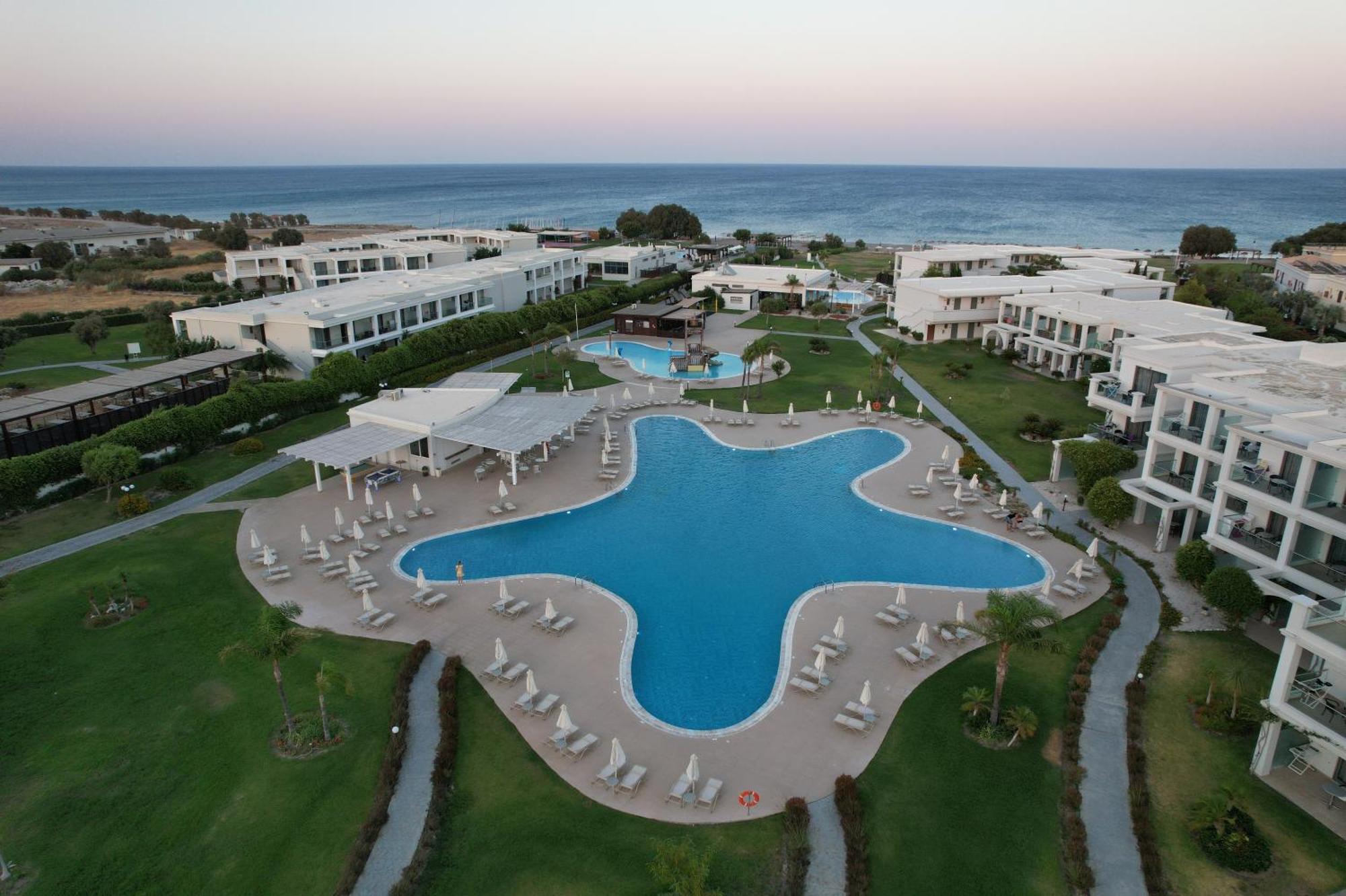 Asterias Beach Resort Afantou Dış mekan fotoğraf