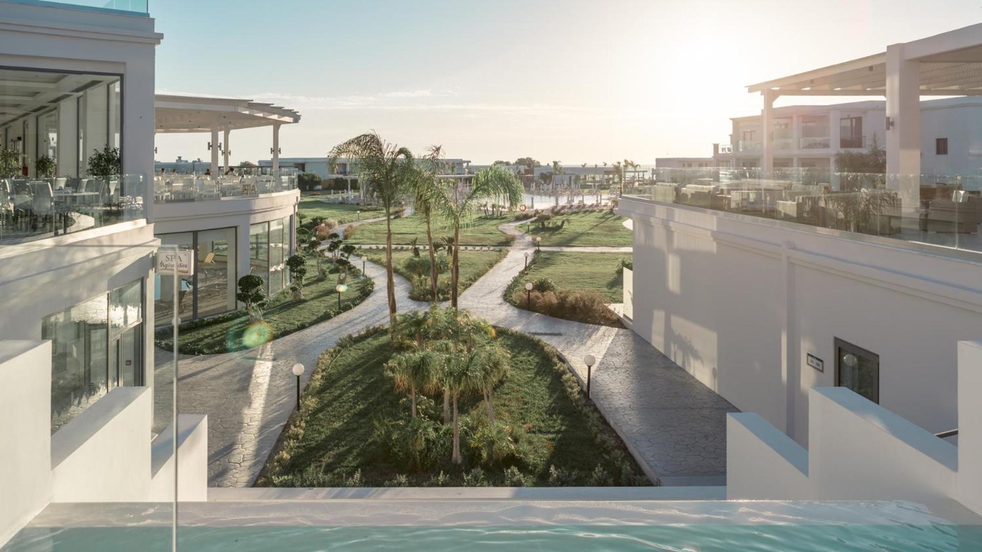 Asterias Beach Resort Afantou Dış mekan fotoğraf