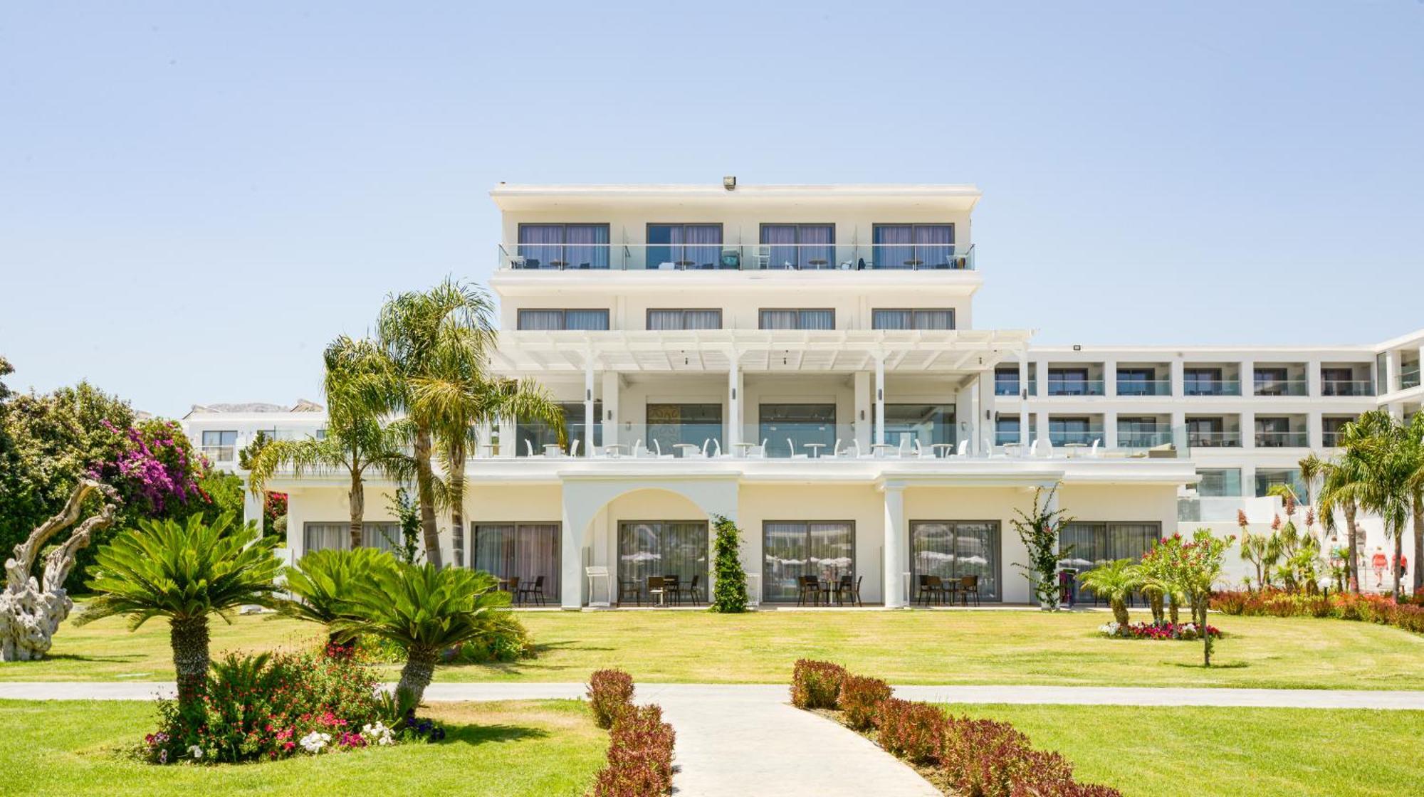 Asterias Beach Resort Afantou Dış mekan fotoğraf