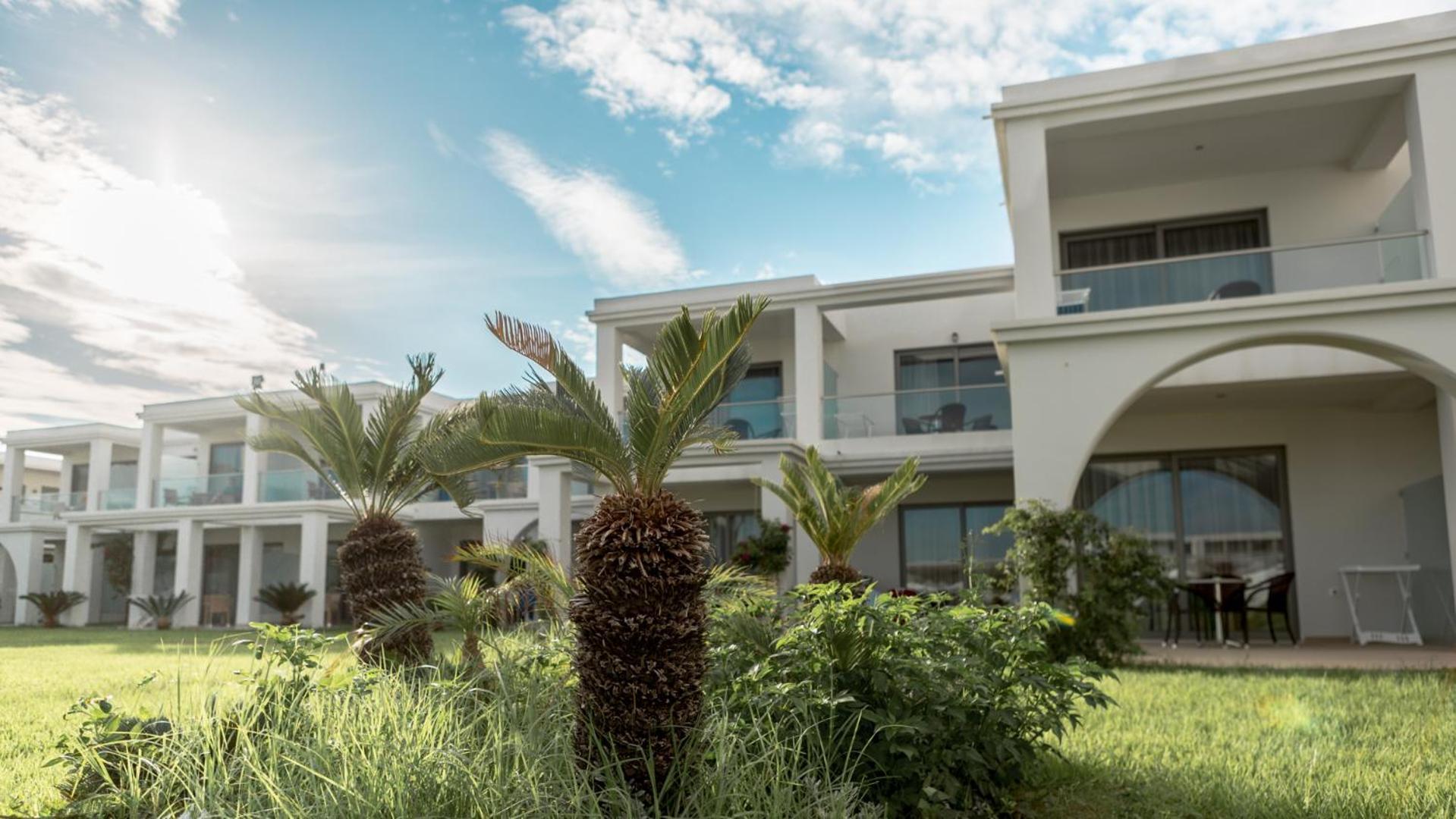 Asterias Beach Resort Afantou Dış mekan fotoğraf